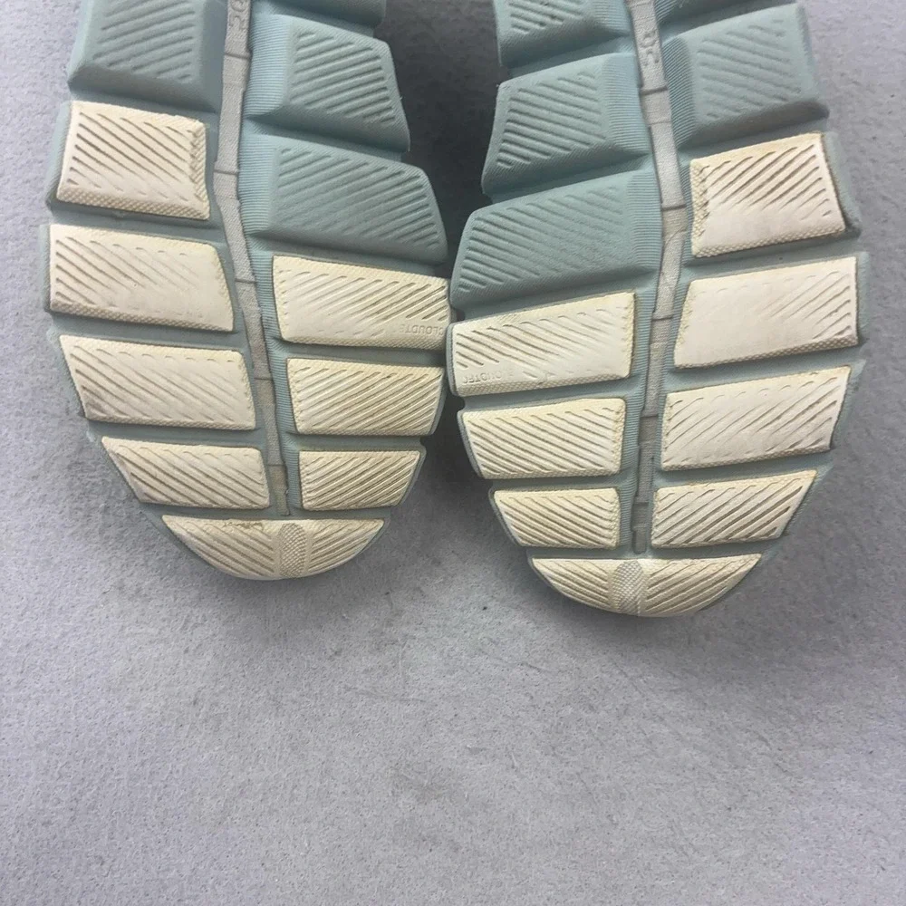 On Cloud Shoes Womens Size 8 Gray Blue CloudTec Running Sneakers Mesh Athletic